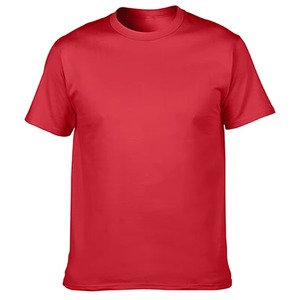 Women's Anti-Wrinkle O-Neck T-Shirts Casual Canvas 220 Grams Solid Pattern Plain Dyed Digital Printing Summer Style Logo - Product Image 2