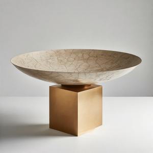 Crown Nest Royal Serving Bowl en forma redonda personalizada para el hogar Hotel Wedding Serving Decoration Use Bowl - Product Image 5