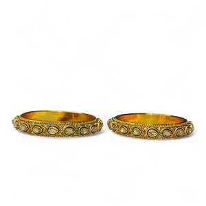 Conjunto de brazalete de joyería de moda de diseño moderno de proveedor indio, regalo festivo y de fiesta a precio a granel para exportación - Product Image 2