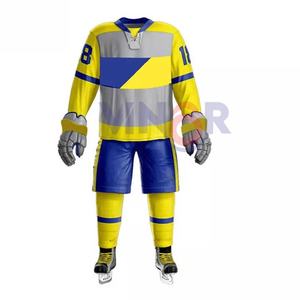 Vêtements de sport de hockey sur glace confortables et à séchage rapide, dernière conception 2026, vente chaude, faible MOQ, ensembles d'équipe personnalisés, service OEM - Product Image 2