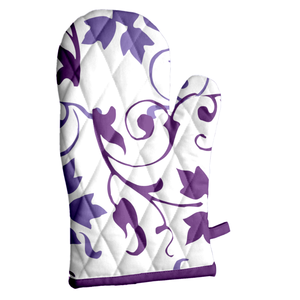 Guantes florales tejidos Mezcla de algodón ligera 16x32 cm para un ajuste cómodo - Product Image 1