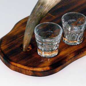 Botella de Cuerno de Primera Calidad con Diseño Artesanal Duradero para Decoración Tradicional de Cocina y Comedor al Precio Más Bajo - Product Image 2