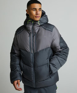 Chaqueta de Plumón para Hombre, Diseño Nuevo, Logotipo Personalizado, Ligera, Cálida, de Plumas de Pato, Nailon, Tela Premium de Invierno - Product Image 3