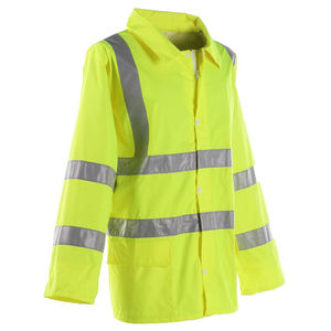 OEM Unisex Hi Vis reflectante antiestático seguridad mono traje 100% algodón poliéster transpirable ropa de trabajo impermeable traje - Product Image 4