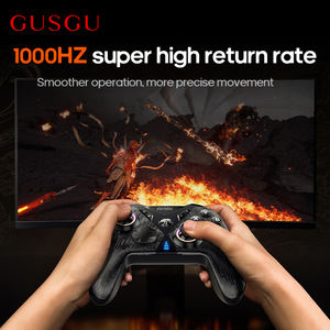 Manette de jeu intelligente <span class=keywords><strong>GUSGU</strong></span> G5 avec fonction de vibration pour jeux PS4/PS5/PC/TV RGB sans fil 2.4G Auto Tubro - Product Image 6