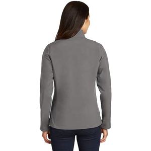 Transpirable al aire libre mujeres de alta calidad bordado diseñar su propio logotipo personalizado texto costura suave Shell chaqueta mujeres 2026 - Product Image 4