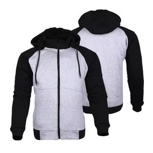 Sweat à capuche de moto premium en polaire blindé coupe-vent à séchage rapide avec armure de protection intégrée pour le cyclisme d'hiver, la course et les activités de plein air - Product Image 2