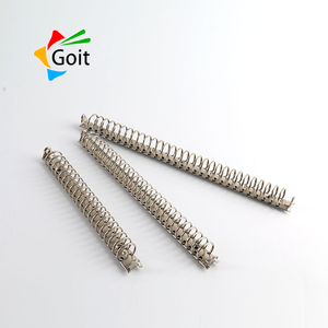 A6 6-Ring metallo Binder accessorio durevole foglio sciolto diario Notebook con meccanismo a forma di O e Clip di categoria di prodotto Clip - Product Image 4