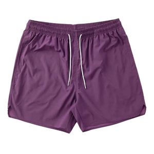 Pantalones cortos deportivos OEM de talla grande para hombre, de secado rápido, informales, de cintura alta, con diseño de pana, de punto hasta la rodilla - Product Image 3