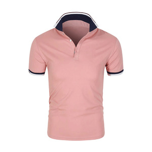Chemises polo pour hommes tendance en tissu coton, chemises polo Liquid Touch pour hommes, nouveau style de chemises polo pour hommes en faible quantité minimale de commande - Product Image 1