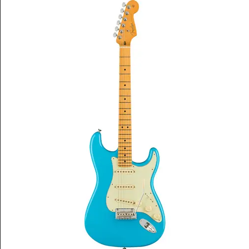 ขายตอนนี้ 50% ยี่ห้อใหม่ Fenders อเมริกัน P ro II Stratocasters กีตาร์ Fingerboard - ไมอามี่สีฟ้า