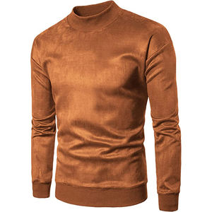 Classic Fit Crewneck <b>Sweatshirt</b> Unisex <b>Black</b> Cotton Blend Pullover Everyday Casual Wear for Wholesale Buyers - Product Image 4