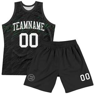 Ensemble de maillot de basket-ball personnalisé pour équipe professionnelle, sublimation complète, léger, respirant, durable, réglable, séchage rapide, vêtements de sport actifs - Product Image 2