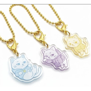 Clear Acrylic <b>Anime</b> <b>Keychain</b> with UV Digital Photo Print - Product Image 1