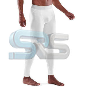 Custom Logo <b>Mens</b> <b>Compression</b> <b>Leggings</b> Full Length Quick Dry Training Pants For Gym Sports And Running - Product Image 6