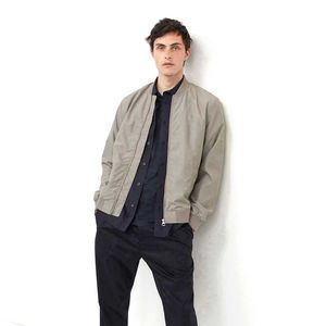 Chaqueta Bomber de Invierno para Hombre de Alta Calidad con Cierre Frontal, Estilo Urbano, Diseño Personalizable - Venta al por Mayor - Product Image 2