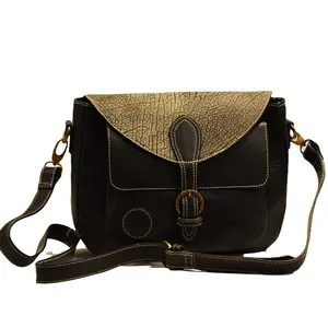 Black Leather Stone Wash Schulter tasche für Frauen wasserdichte Tasche Designer Leder Schulter tasche gute Qualität Leder