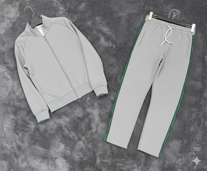 Ensemble de vêtements décontractés personnalisés à deux pièces, haut à capuche, bas à taille élastique, confort quotidien, respirant, séchage rapide, sportif - Product Image 1
