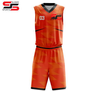 Sublimación Diseño personalizado Ropa deportiva transpirable Secado rápido Personalizado Reversible Baloncesto Jersey Set Uniforme de baloncesto - Product Image 1