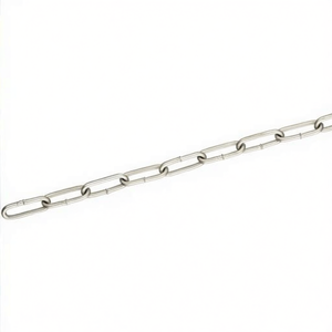 DIN 5685 Round Steel <b>Chain</b> 6.0 mm Nominal Thickness C 60 30 M/Bundle <b>Metal</b> <b>Key</b> <b>Chain</b> - Product Image 2