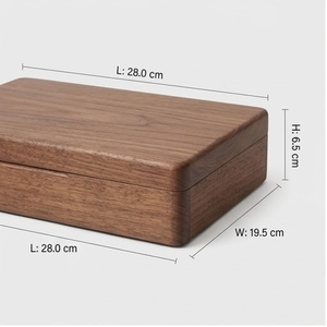 Wood Jewelry <b>Box</b> Dustproof Storage Organizer For Necklaces <b>Earrings</b> Bracelets - Product Image 1
