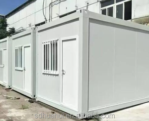 <span class=keywords><strong>Casa</strong></span> Contenedor Plegable de Dos Pisos de Acero de 20 pies HUAHUI, Oficina Prefabricada, <span class=keywords><strong>Casa</strong></span> Móvil Modular de Diseño Moderno, 2 Años - Product Image 6