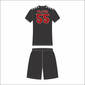 Men's Breathable Quick Dry Soccer Training Jersey Custom Printed Team <b>Name</b> Logo Short Sleeve Uniform Set 100% Polyester Custom - Product Image 6