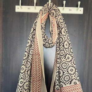 Wholesale Boho Animal Print Beachwear Summer <b>Scarf</b> Long Cotton Breathable Lightweight Mandala Print MOQ 2pcs 1 Piece - Product Image 1