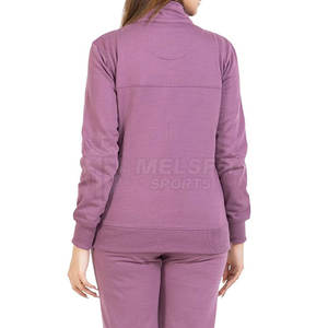 Chándal Deportivo para Mujer, Personalizable con Logotipo OEM, Transpirable, Ligero, de Poliéster/Algodón, Venta al Por Mayor, Precio Económico, Diseño Liso para Invierno - Product Image 3