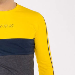 Personalizado 100% algodón poliéster manga larga Casual Streetwear logotipo personalizado cita Casual Top alta moda lujo camiseta 2025 ODM - Product Image 4