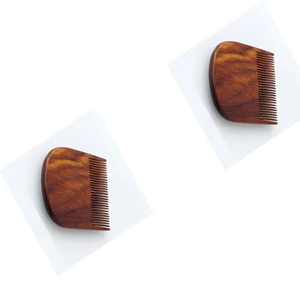 Precio razonable Etiqueta privada clásica Peine de barba de madera Peine de barba personalizado Peine de pelo de madera - Product Image 1