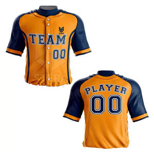 Uniformes de Béisbol Personalizables para Adultos, Ligeros y Transpirables, de Poliéster de Alta Calidad para Softbol, Más Vendidos - Product Image 6