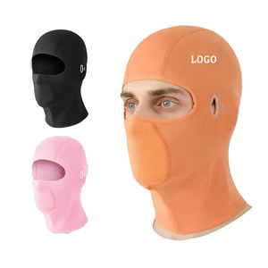 Balaclava de cyclisme personnalisée, été, visage, moto, imperméable, spandex, respirant, polyester, soie glacée, balaclava, livraison DDP - Product Image 1