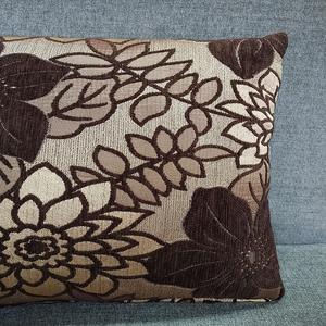 High quality Wholesale Soft Jacquard Flower <b>Cushion</b> Cover Decorative Woven Sofa Decorative Pillow Case for Couch - Product Image 3