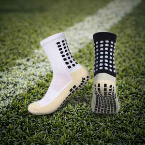Comfortable Custom Calcetas Medias Antideslizantes Men's Soccer Football <b>Grip</b> <b>Socks</b> High Crew Anti-Slip - Product Image 1