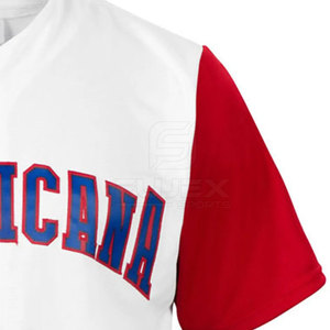 Uniformes de béisbol unisex OEM para jóvenes, conjuntos de ropa deportiva de nuevo diseño, ropa de entrenamiento de bajo precio con patrón liso transpirable - Product Image 6
