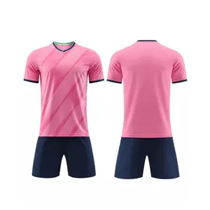 Großhandel Fußball Uniform Shirts Oem Personal isierte Fußball Uniform Trikot Custom Soccer Wear Fußball Set