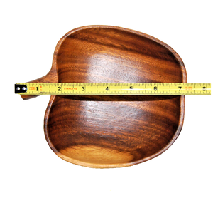 Bol en bois en forme de pomme Bol de fruits secs en forme de pomme moderne de haute qualité Prix de gros - Product Image 4