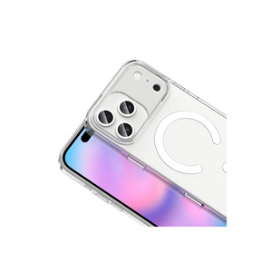 Coque en silicone transparente compatible MagSafe de la série ATA Crypto pour iPhone 17 Pro Max, protection souple de l'appareil photo Ins Pro - Product Image 3