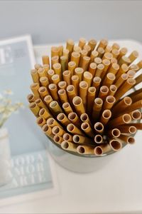 Pajitas de hierba reutilizables y compostables Alternativa ecológica a las pajitas de plástico - Product Image 2