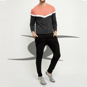 Poids lourd unisexe français éponge thermique sweat personnalisé surdimensionné col rond coton de haute qualité pour hommes pour l'hiver - Product Image 3