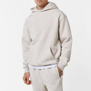 ชุดวอร์มผ้าฝ้ายโพลีเอสเตอร์2ชิ้นสำหรับผู้ชายชุดวอร์มกางเกงใส่วิ่งโอเวอร์ไซส์ - Product Image 5