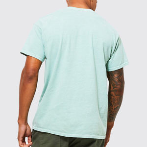 Men 100% cotton round neck Logo t shirts Premium Quality <b>short</b> <b>Sleeve</b> Round Neck T Shirt Men - Product Image 2