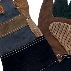 ถุงมือหนังแพะสำหรับทำงานระบายอากาศได้ถุงมือหนังแพะกันลื่นทนความร้อน707ออกแบบได้ตามต้องการ - Product Image 5