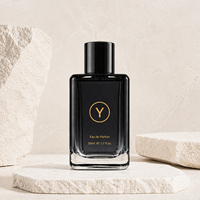 Flacon de parfum en verre de luxe unique avec couvercle magnétique, 30ml, 50ml, 100ml, pour usine de fabrication