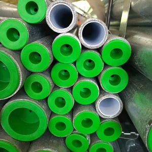 <b>Plastic</b> Lined Steel Pipe for Petroleum Oil Transportation Corrosion Resistant - Product Image 1
