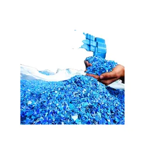 Großhandelspreis recyceltes HDPE-Rückschrott Regrind / HDPE blaue Trommeln-Rückschrott / Polyethylen-Abfall Kunststoff