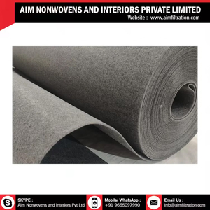 Feutre de poinçon d'aiguille non tissé de polyester personnalisé de qualité supérieure de fournisseur de confiance - Product Image 2