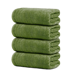 Juego de toallas de baño de algodón de diseño ODM, toallas suaves y absorbentes de secado rápido para Hotel, Hogar, baño, Spa, gimnasio, suministro de toallas de mano de lujo para la cara - Product Image 4