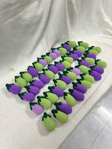 Kit de crochet fait main, jouets, porte-clés, vente en gros, poupées, poupée en laine, peluche mignonne, cadeau pour enfants, personnalisé - Caryln - Product Image 3